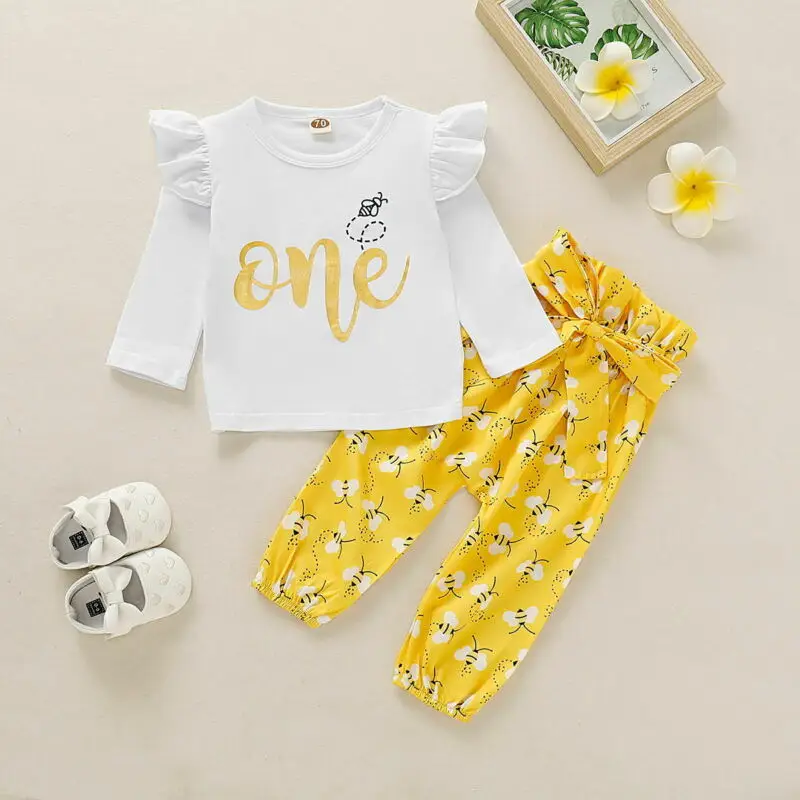 long sleeve 1st birthday outfit