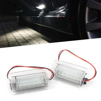 

1 Pair Car Side Door Courtesy Lights White LED Welcome Lamp for Toyota Camry Land Cruiser Prado For Lexus IS RX LX ES