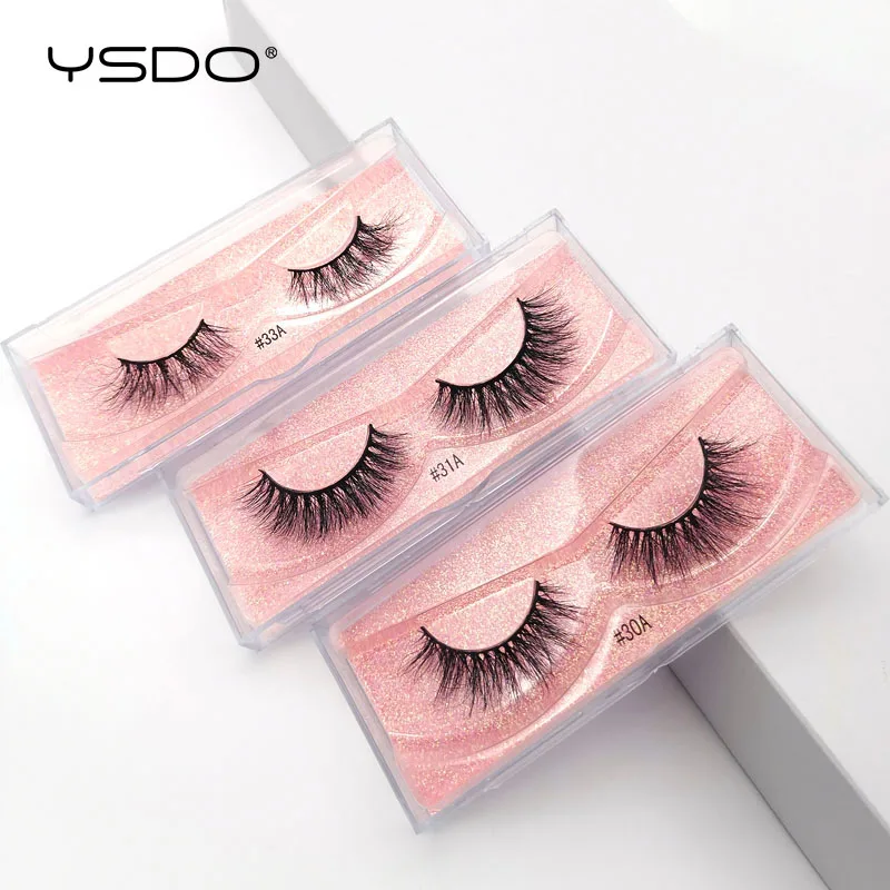 Black Mink False Eyelashes 3D Dramatic Fluffy Eye Makeup
