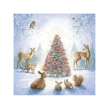 

GATYZTORY Diamond Embroidery Needlework 5D DIY Diamond Painting Christmas Tree Full Square Rhinestones Mosaic Home Decoration