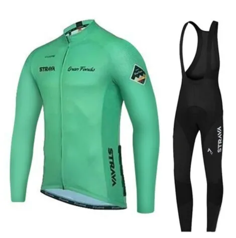 2019STRAVA navy blue Pro Team с длинным рукавом Майки для велоспорта Ropa Ciclismo Maillot велоодежда MTB Одежда для езды на велосипеде