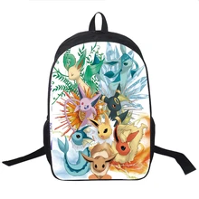 Рюкзак Пикачу с покемоном Иви дженгаром, высококачественные школьные рюкзаки для девочек и мальчиков, школьный рюкзак для подростков