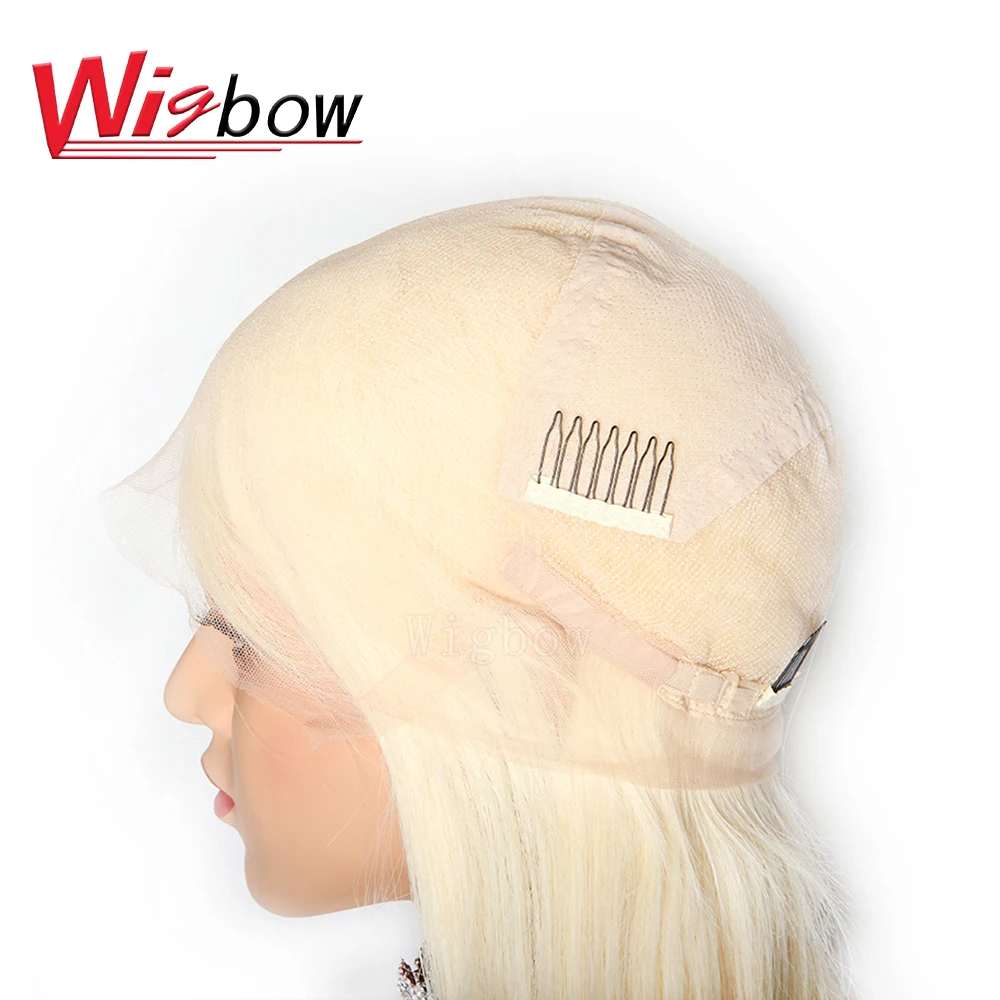 Волосы Wigbow OneCut 613 блонд бразильские Прямые предварительно выщипанные с ребенком