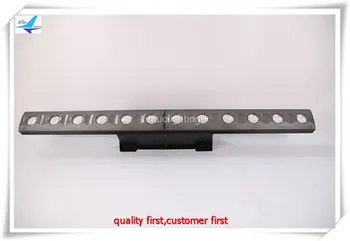 

E-4pcs with road case Stage Led Linear Light DJ Led Bar12x3W Warm White Or Amber Color With 72X0.2W 4in1 RGBW Led Wall Washer