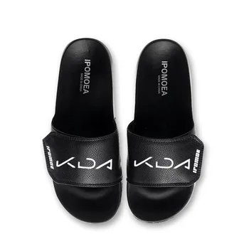 

Whoholl Men Slides Non-slip Hot Game League Rng IG Male Slippers Man Flip Flops Summer Beach Women Home Bathroom Sandals Outdoor