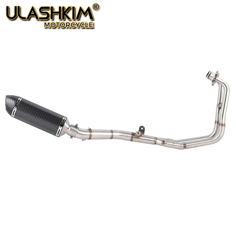 Best Price Motorcycle Exhaust Full System Slip On For Yamaha MT03 MT-03 YZF R3 R25 YZF-R3 YZF-R25 2014 to 2018 Add power 12%