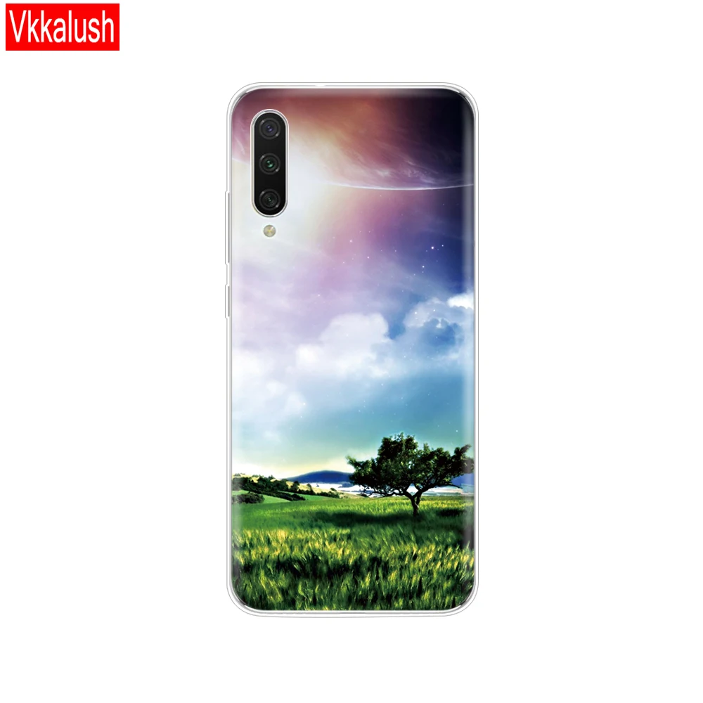 Силиконовый чехол для Xiaomi mi A3, чехол с полной защитой, мягкая задняя крышка из ТПУ, чехол для телефона s для Xio mi A3, бампер, чехол - Цвет: 80135