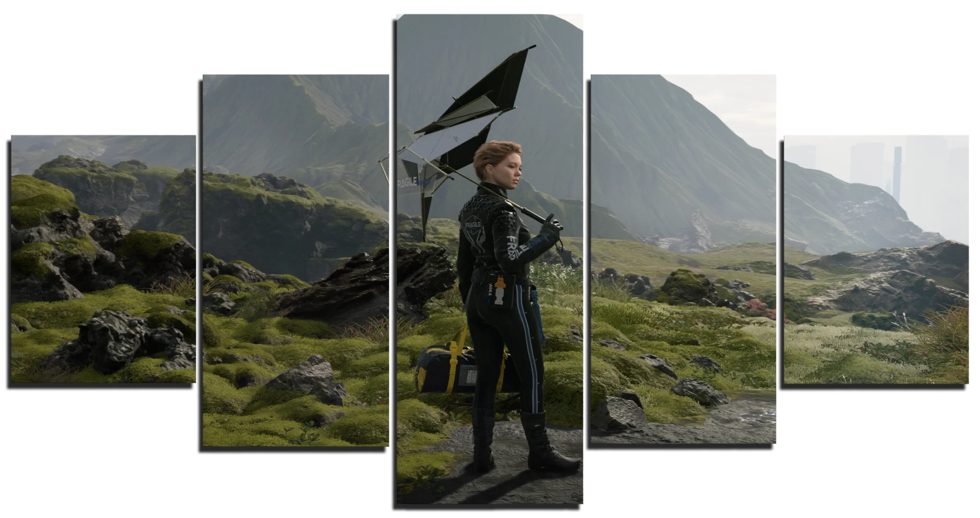 Canvas HD Prints Pictures Framework 5 Pieces Death Stranding Video Game Art Paintings Home Wall Decor Posters | Дом и сад