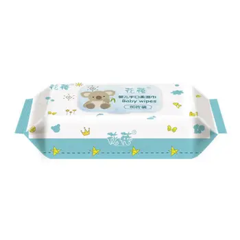 

Anti-bacterial Wet Wipe Tissue Clean Hand Baby Care 80 Wipes Soft Kids Baby Wet Wipes Sterilize Disinfection Paper Towel