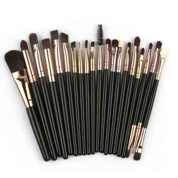 

15/20PCS Makeup Brush Kits Foundation Cosmetics Brushes Make Up Eye Liner Synthetic Hair Makeup Brushes Tool for Maquiagem