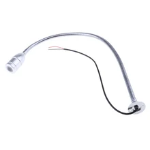 Морская Лодка RV светодиодный Поворотный Светильник для чтения настольная лампа 24V 2W серебро