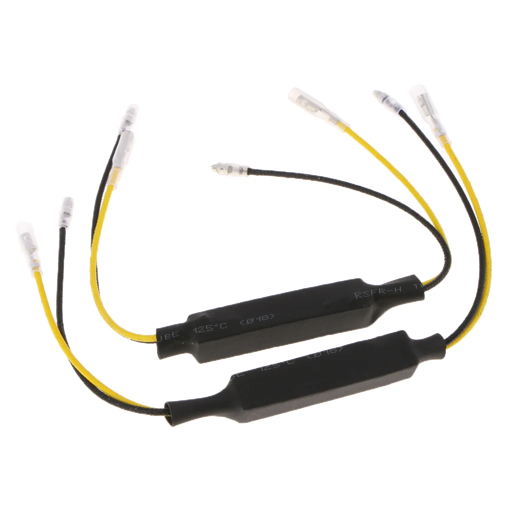 2Pcs 21W Load Resistor Decoder for Motorcycle LED Turn Signal Conversions
