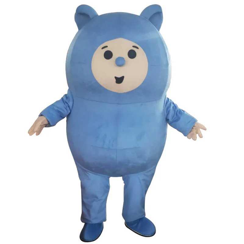 Синий New style Billy and Bam Bam mascot costme baby cartoon Parade Quality for Adult Halloween party costumes - Цвет: Синий