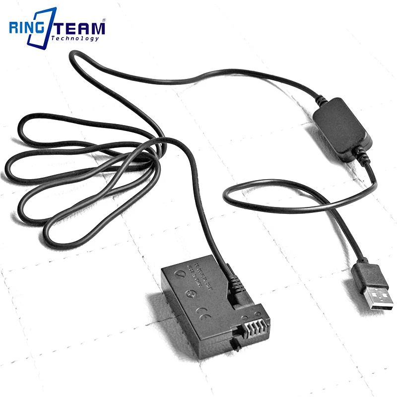 

USB Cable CA-PS700 to DR-E8 DC Coupler for Canon EOS T2i T3i T4i T5i 550D 600D 650D X5 X6 Digital Cameras LP-E8 Dummy Battery