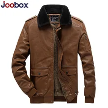Новинка, зимняя кожаная куртка для мужчин, высокое качество, искусственный мех, теплые кожаные куртки, мужские пальто, Jaqueta De Couro Masculina