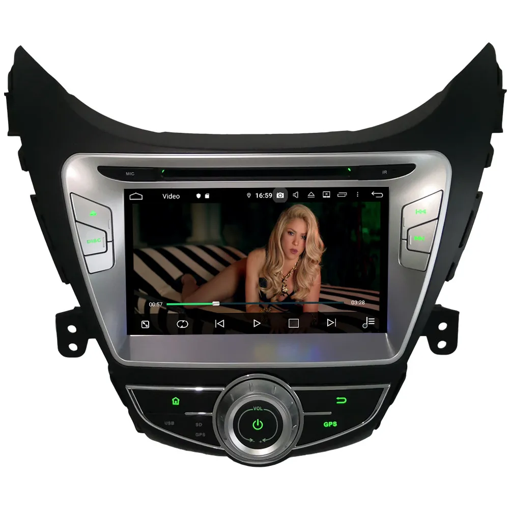 Best Klyde IPS 4G Android 9 Octa Core 4GB RAM 64GB ROM DSP Car DVD Multimedia Player Stereo For Hyundai Avante Elantra I35 2010-2013 6