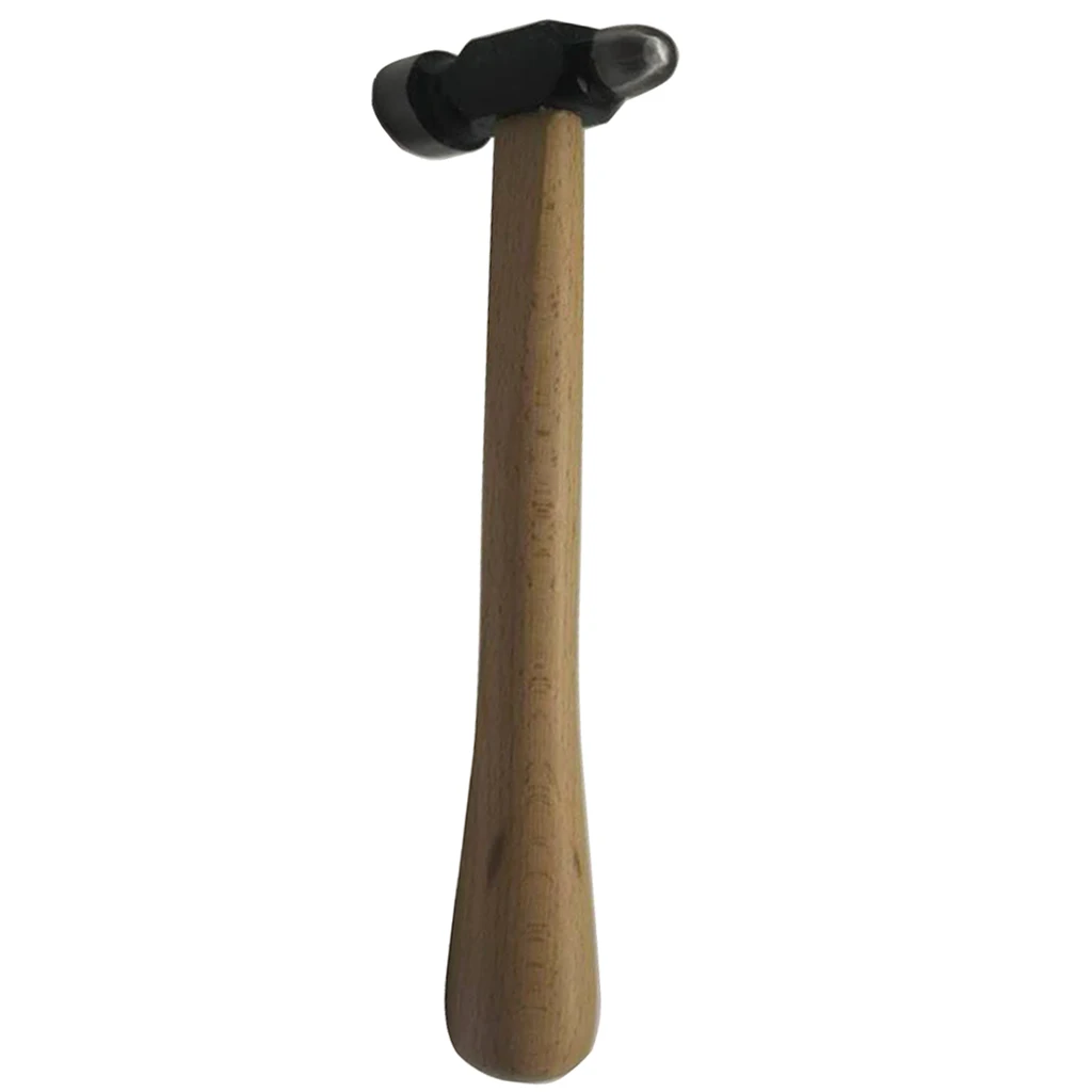 Wooden Handle Jewelry Chasing Hammer for Jewellery Making Jewelers Metal Smithing Repousse