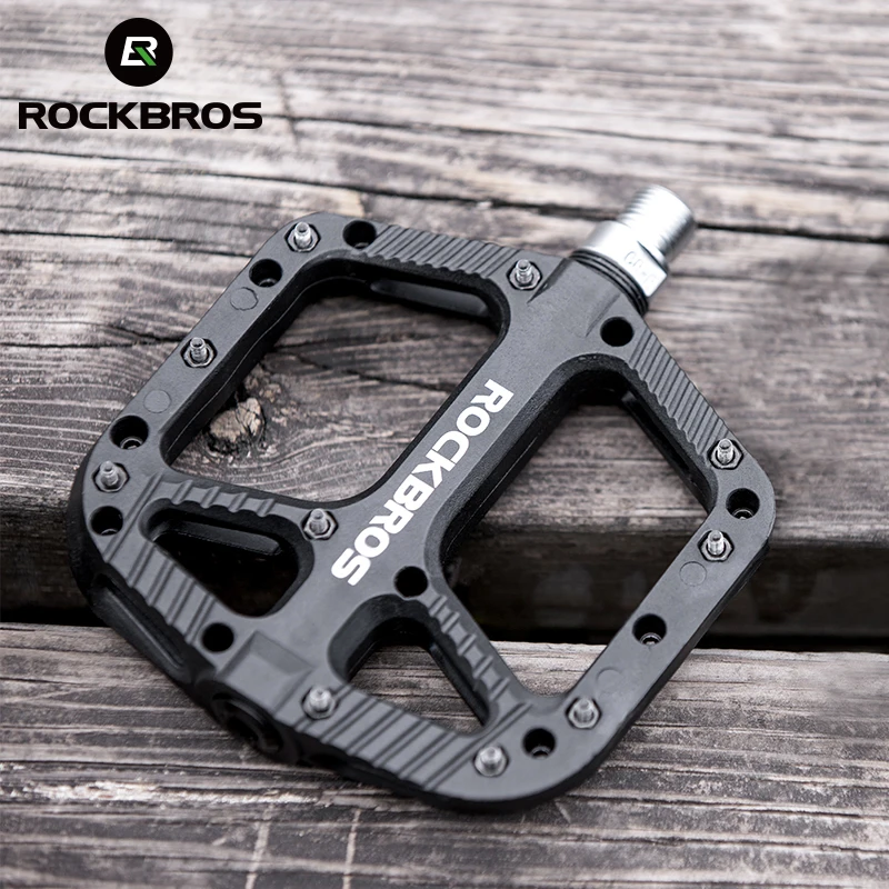 Mtb Pedals Bicycle-Parts-Accessories Bearings Platform Ultralight-Seal Nylon ROCKBROS