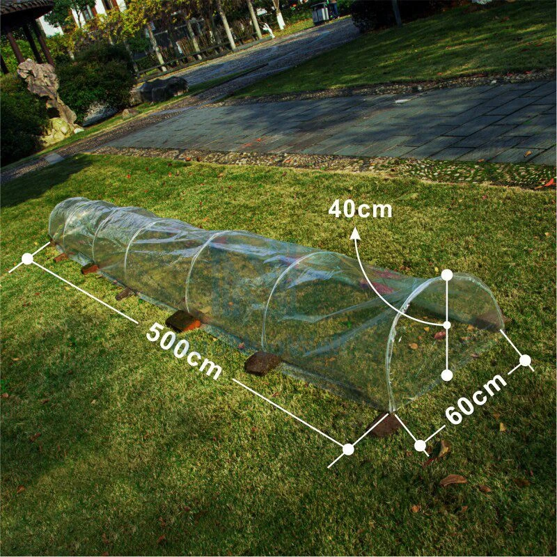 8S утолщенный Уход за растениями Крышка для овощей сад фруктовые цветы защитная сетка для выращивания сеялки сохраняет тепло Брудер туннельная теплица