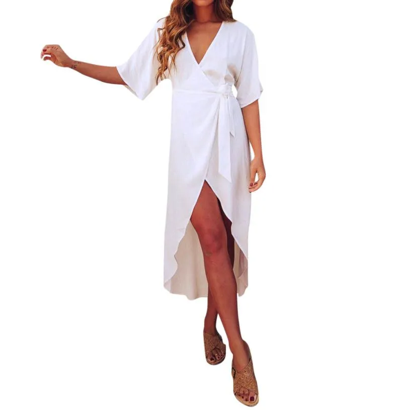 Feitong 2019 платье для женщин летние элегантные вечерние сексуальные Vestidos Verano бренд