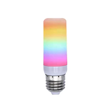 

4 Modes LED Flame Effect Simulated Fire Light Bulb E27 Flickering Lamp Decor