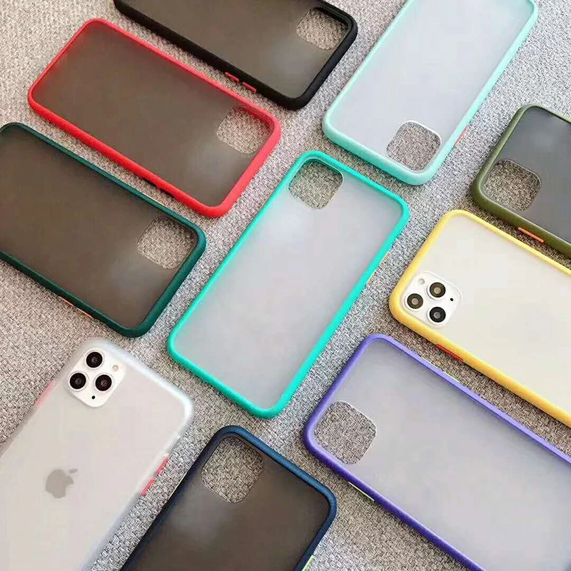 Luxury Shockproof Case For iPhone X XR XS Max Silicone Translucent Matte phone cover For iPhone 11 pro max 7 8 Plus cases fundas (5)