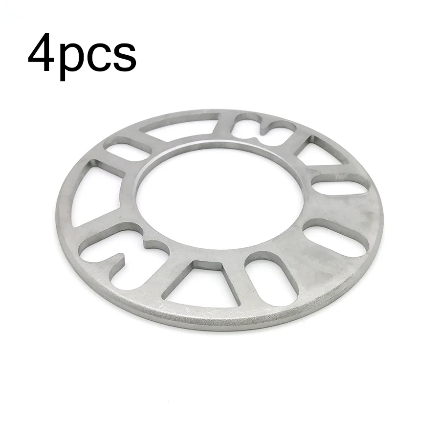 

4 шт. 5 мм сплав алюминиевое колесо автомобиля проставки адаптер панель прокладок 4/5 шпильки универсальные