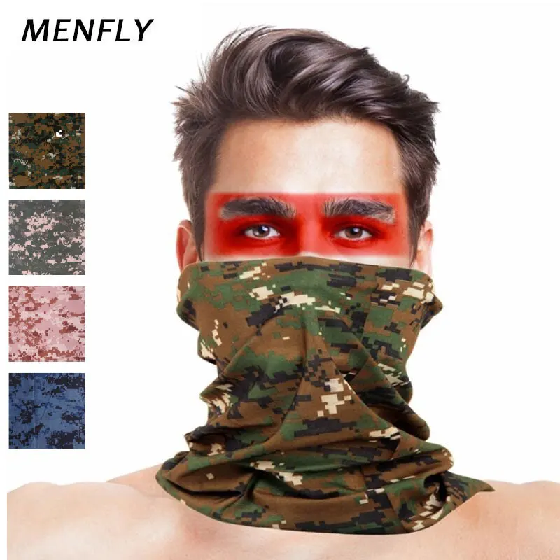 For Sale Warm-Mask Hiking-Scarf Tactical-Kerchief Neck Uv-Protection Army Military Camouflage Vy8bjqlnV