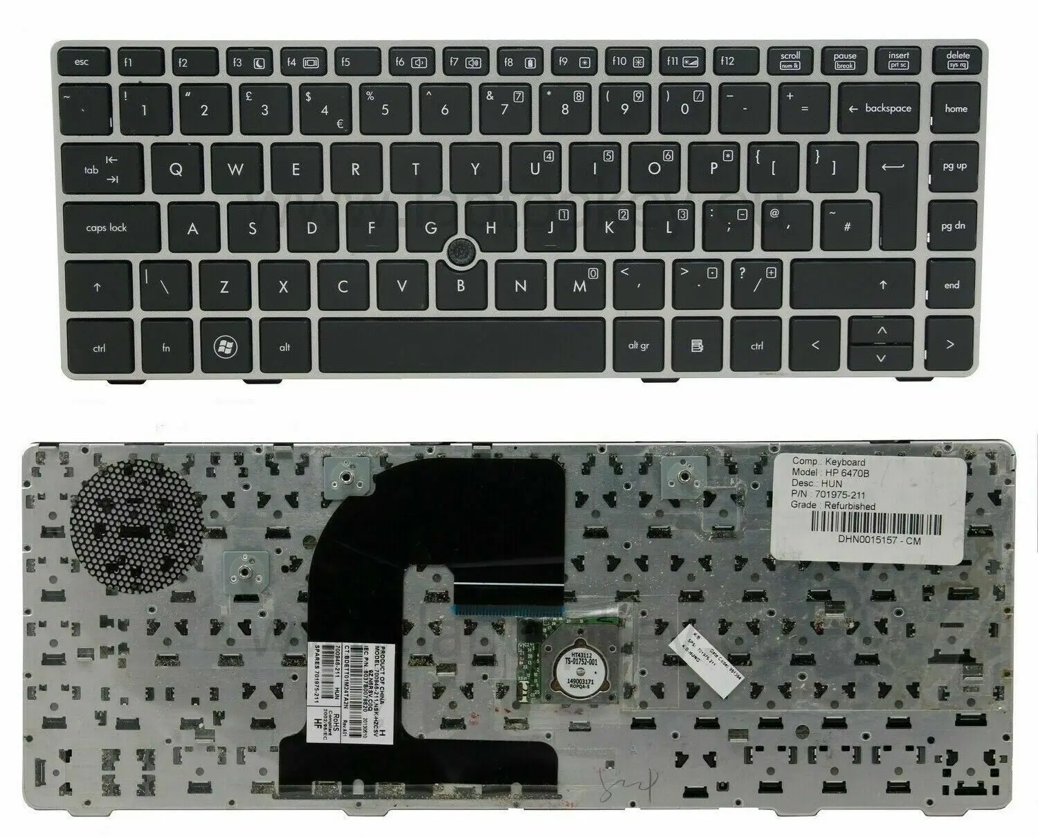 QWERTY английская клавиатура для hp Probook 6460B 6465B 8460P 8460 Вт 8470P 8470 Вт UK
