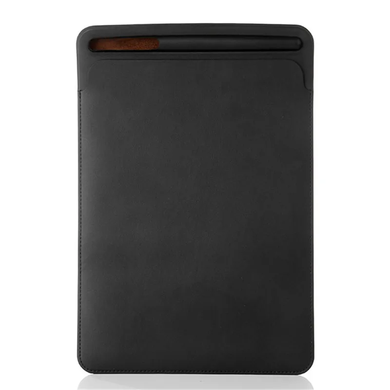 Чехол из искусственной кожи для samsung Galaxy Tab S6 10,5 T860 T865, чехол для Носимых устройств с карандашом - Цвет: Черный