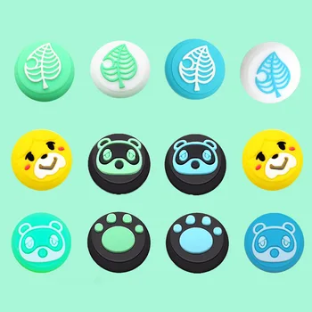 

Animal Crossing Silicone Analog Cap Thumb Stick Grips Caps for Nintendo Switch / Switch Lite NS JoyCon Controller Sticks Cover