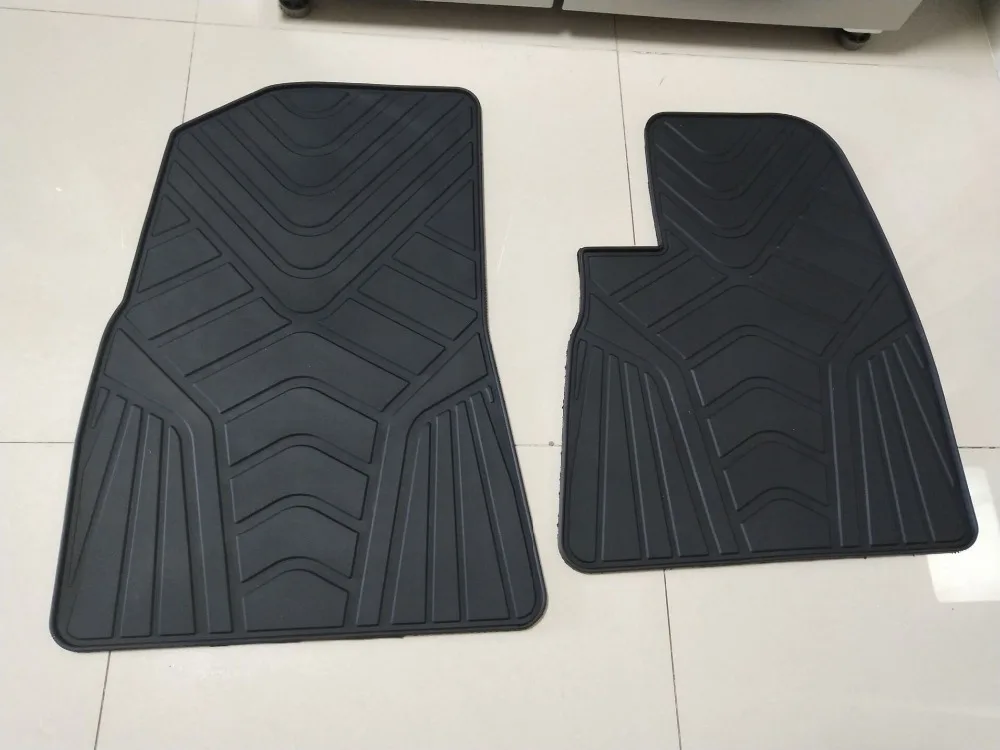 Пользовательские без запаха передние и задние сиденья ковры водонепроницаемые резиновые коврики для автомобиля для Tesla модель 3 rhd LHD правый и левый руль