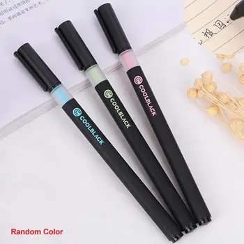 

Cool Black Gel Pen Signature Pen Escolar Papelaria Promotional Supply Students Pen Gift Office School H3R8