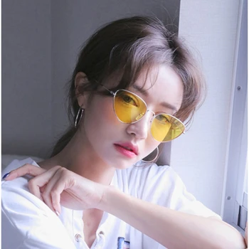 

Retro Sunglasses Metal Multicolor Cats Eye for Ladies Women Many Occasions Use Have More Color Choose Summer Round Sunglasses