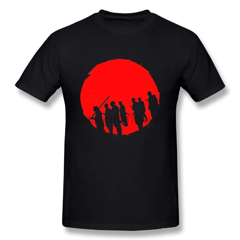 T Shirt Online Store Seven Samurai Men&amp Design O-Neck Short-Sleeve Shirts | Мужская одежда
