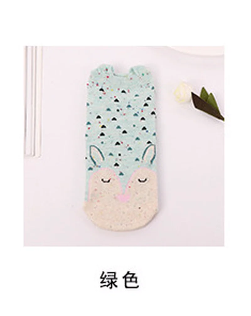 1 пара детских хлопковых колготок, женские закрытым носком, телесного цвета Носки в Корейском стиле милые хлопковые носки с рисунком стерео-носки одноцветные хлопковые носки