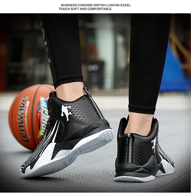 New Brand Mens Basketball Shoes Retro Basketball Boots High Ankle Jordan Shoes Zapatillas De Baloncesto Plus Size Mens Sneakers