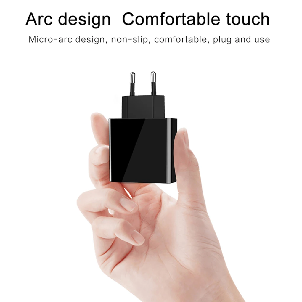 Зарядка USB стены Путешествия адаптер Замена для iPhone/samsung светодиодный дисплей мобильного телефона зарядное устройство ЕС Plug