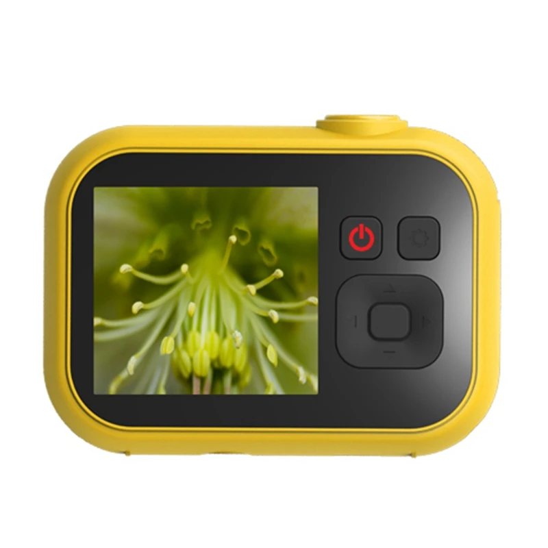 

BEST2 Inch Screen 1080P Hd Chargable Digital Mini Camera 800P 4X Outdoor Photography Sport Camera(Yellow)
