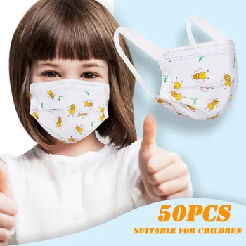 

Against-dust Daily Care Mouth Disposable Face Masks Cover Protect Children 50PC breathable Personal Health Care Mask mascarillas