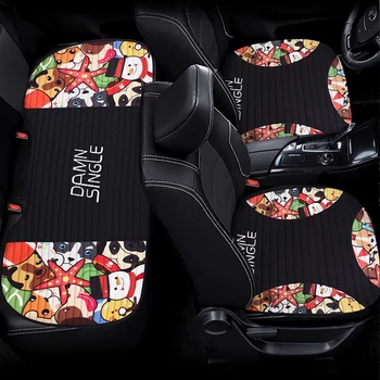 

Full Coverage flax fiber car seat cover auto seats covers for ford mondeo mk3 mk4 ranger s-max smax