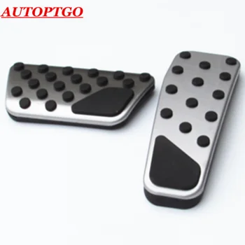 

Steel + Rubber Car Styling Foot Gas Brake Pedal Pad Cover Accessories Kit For Chrysler 300 300C 2011-2019