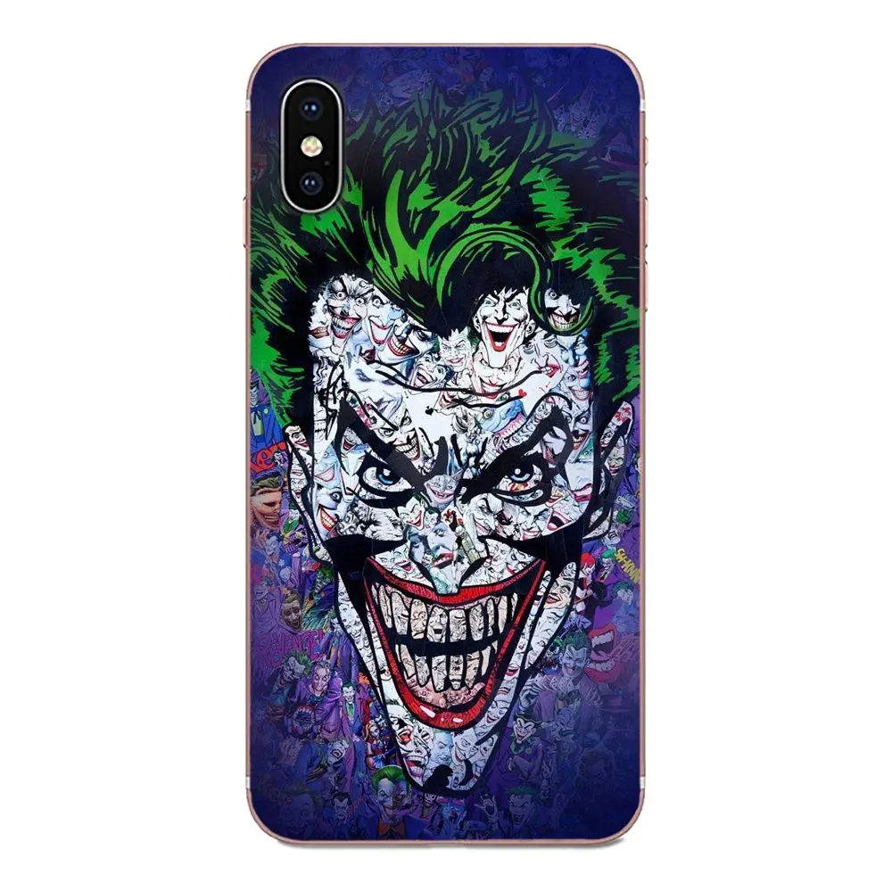 ТПУ чехлы для мобильных телефонов poker joker для huawei Honor mate Nova Note 20 20s 30 5 5I 5T 7C 8A 8X9X10 Pro Lite Play - Цвет: as picture