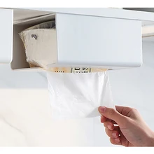 Рулон бумажный держатель настенный тканевый ящик самоклеящаяся бумажная Полка Для Ванной Принадлежности