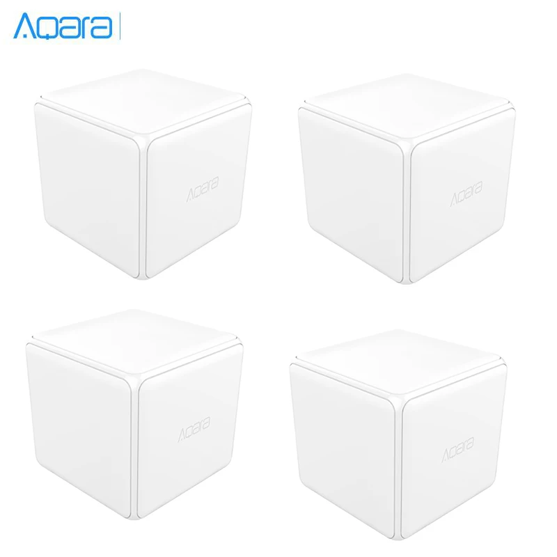 Qara Cube Controller Zigbee версия управляемая шестью режимами работает с Xiaomi Mijia Gateway для