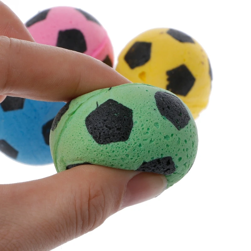 20Pcs Non-Noise Cat EVA Ball Soft Foam Soccer Play Balls For Cat Scratching Toy