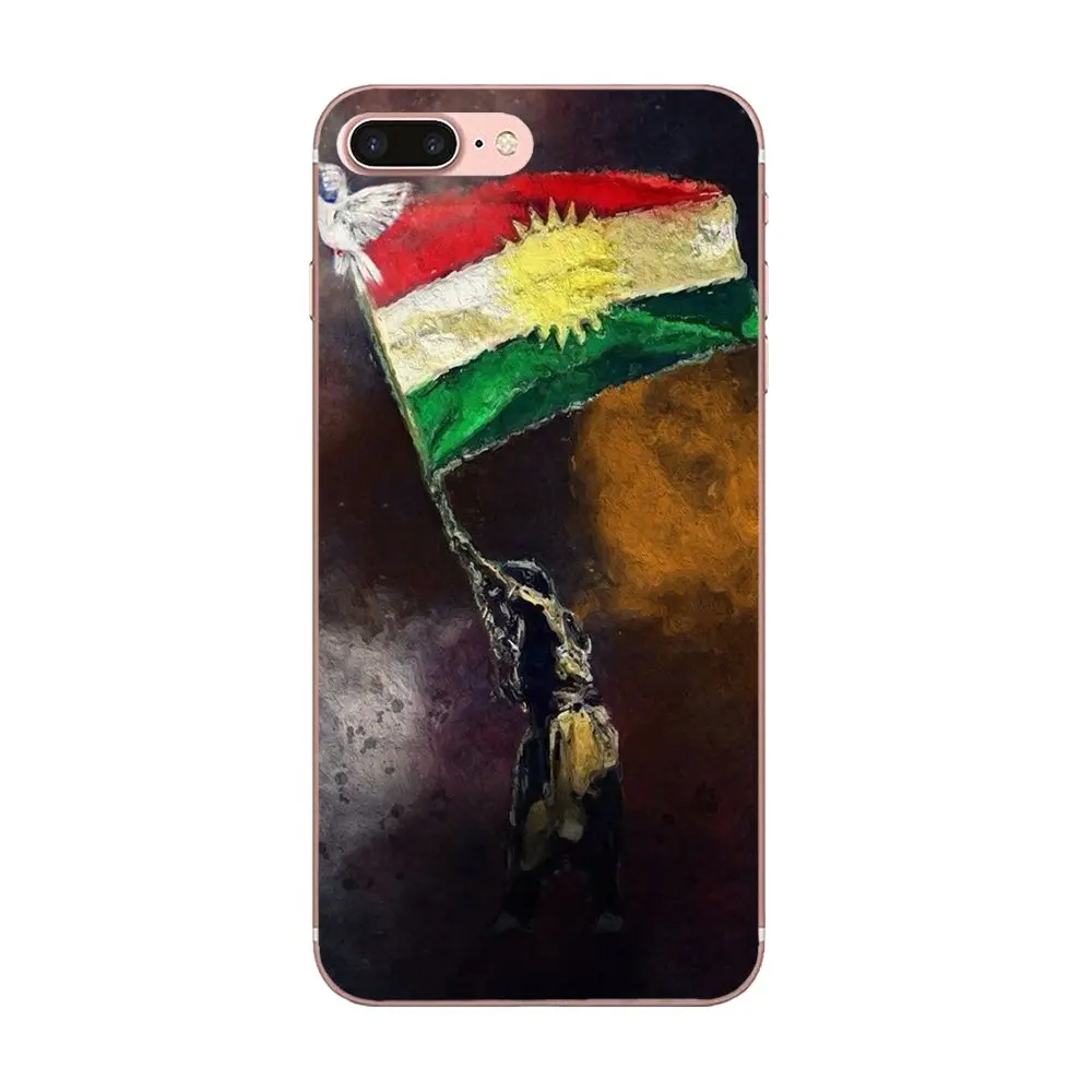 Винтаж Kurdistan флаг для samsung Galaxy Note 5, 8, 9, S3 S4 S5 S6 S7 S8 S9 S10 5G mini Edge рlus Lite мягкий чехол с рисунком крышка - Цвет: as picture