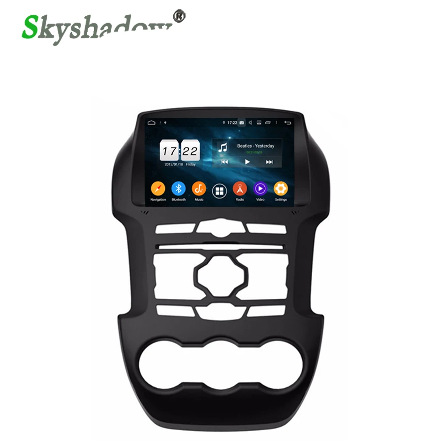 1920*1080 DSP IPS Android 9 0 8 ядер 4G 32G Автомобильный Радио dvd-плеер GPS RDS WIFI Bluetooth 5 для Ford Ranger 2011