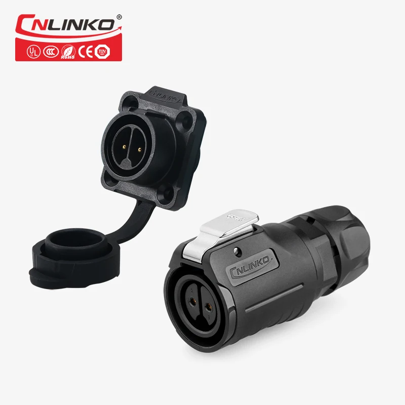 Cnlinko M16 2pin 3pin 4pin 5pin 7pin 8pin 9pin панель крепление гнездо быстрое подключение Водонепроницаемый Электрический