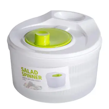 

5L Fruit Vegetable Dehydrator Drainer Salad Spinner Dehydration Basket Household Large Capacity Multifunctional Kitchen Tools